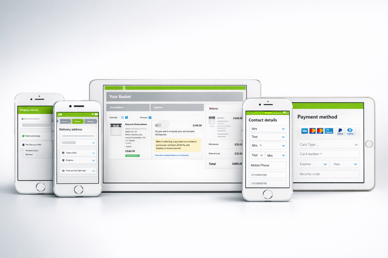 Screenshot of Centralized Payment System